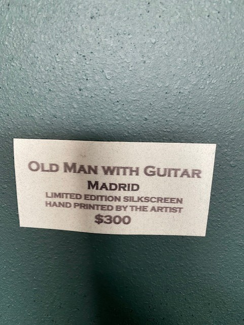 Jason Fricke- Old Man With Guitar, Madrid