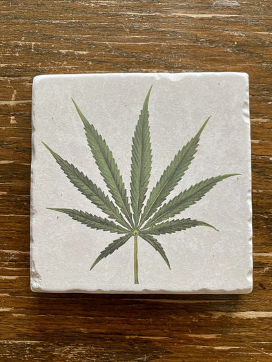 Coasters - Marijuana Leaf
