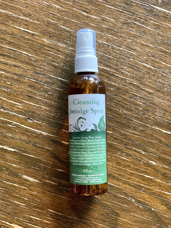 Room/Body Cleansing Smudge Spray- Essential Oils