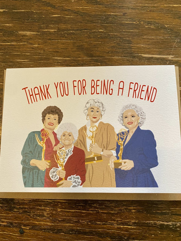 Card-Thanks For Being A Friend