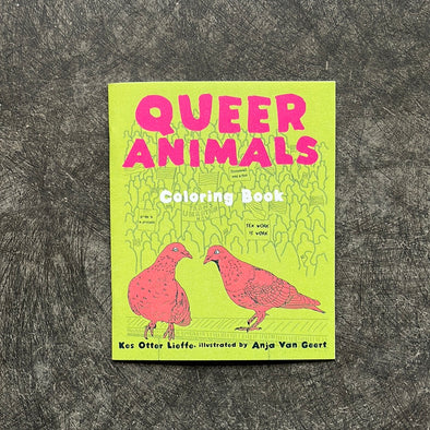 Queer Animals Coloring Zine