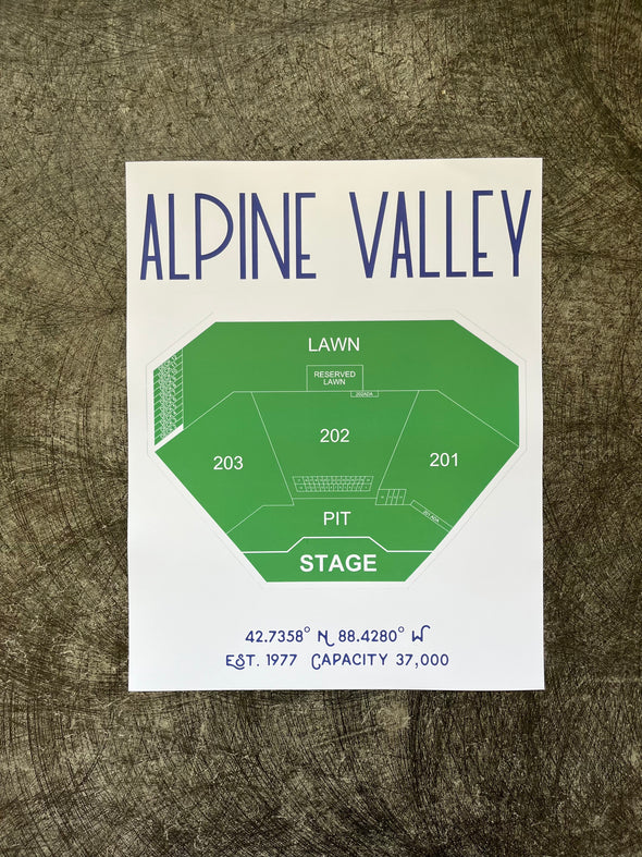Alpine Valley Poster