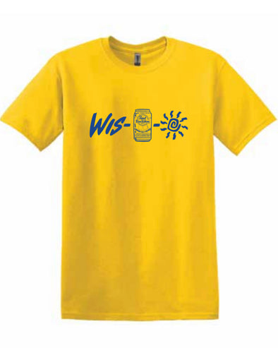 Wis-Can-Sun Tee yellow