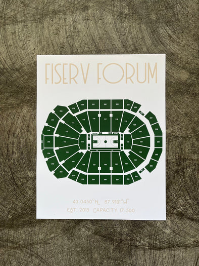 Fiserv Forum Poster