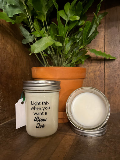Wickless Blow Job Candle