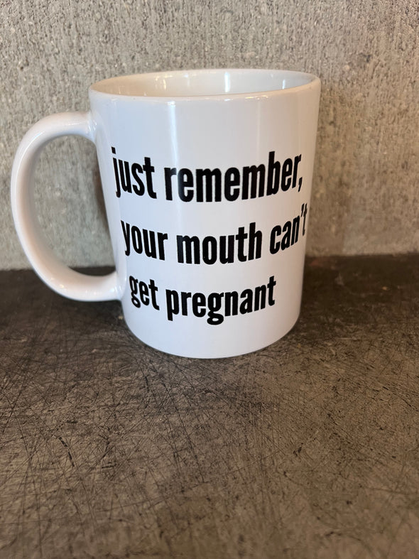 Mug-Mouth Pregnant
