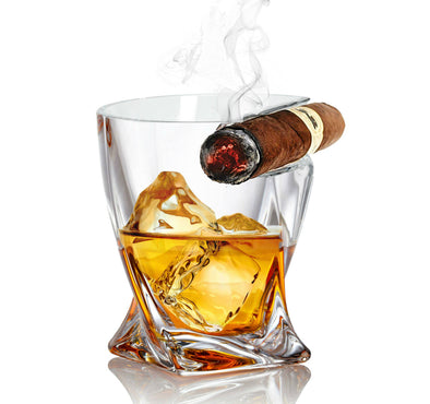 Cigar Whiskey Glass-